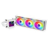 Kit Refrigeración Líquida CPU AIO Lian Li GALAHAD II LCD 360 IN ARGB Blanco - 360mm