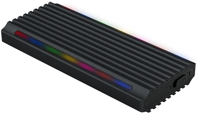 Caja Externa SSD Tooq M.2 NGFF/NVMe SSD - USB 3.1 Gen 2 USB-C RGB image number 1