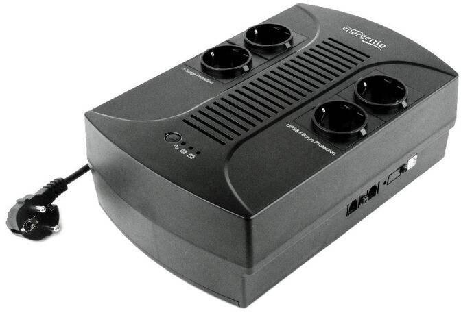 UPS Gembird EG-UPS-001 650VA Schuko Negro image number 0