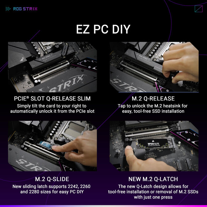 Placa Base Asus ROG Strix B850-F Gaming WiFi image number 5