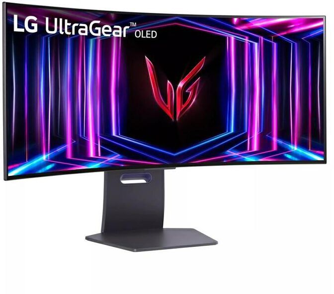Monitor Gaming LG UltraGear 34" 34GS95QE-B OLED WQHD 240Hz 0.03ms FreeSync Premium Pro / G-Sync Compatible image number 1