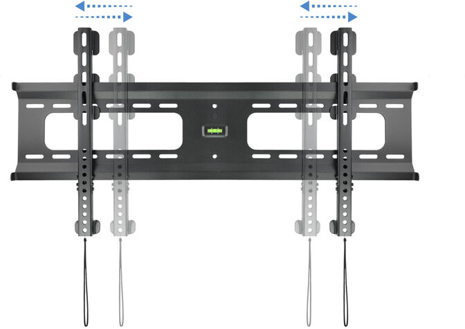 Soporte de Pared Tooq 37" a 70" Max. 40kg Negro image number 3