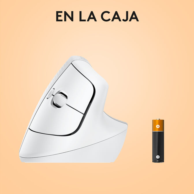 Rat&oacute;n Logitech Lift for Mac Vertical Ergonomic Wireless White image number 11