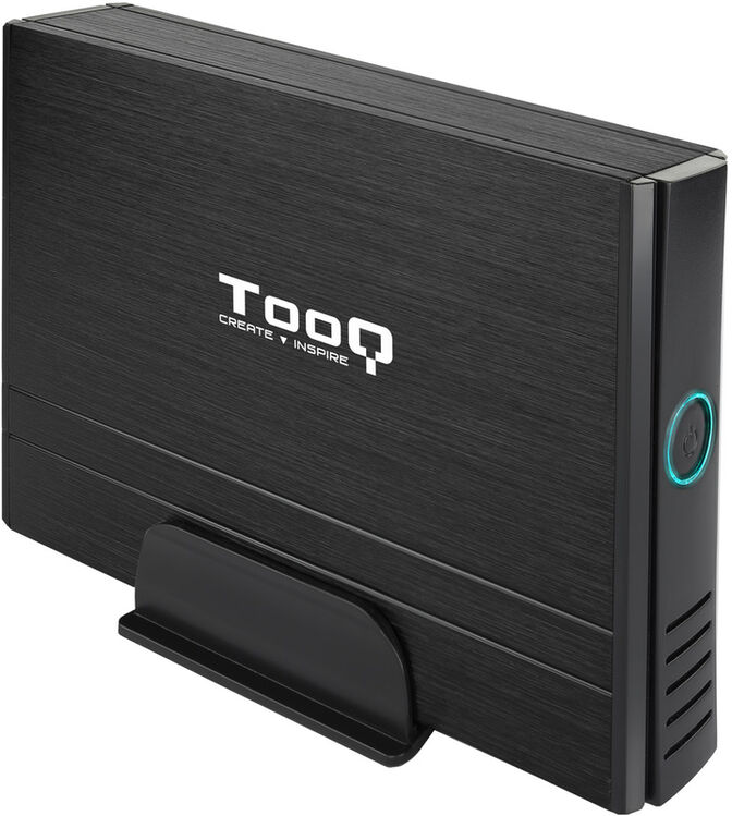 Caja Externa HDD Tooq 3.5" IDE / SATA - USB 2.0 Negro image number 0