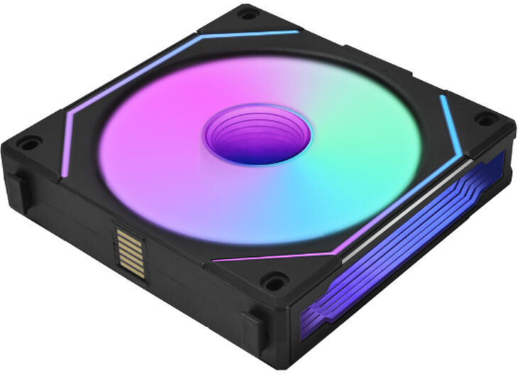 Ventilador Lian Li UNI FAN SL120 Infinity RGB Reverse Blade PWM Blanco 120mm (Pack 3) image number 1
