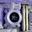 Ordenador King Mod Gamer-PC Lian Li Ryzen 7 9850X3D 64GB DDR5 2TB RTX 5080 WiFi W11 - White Edition image number null