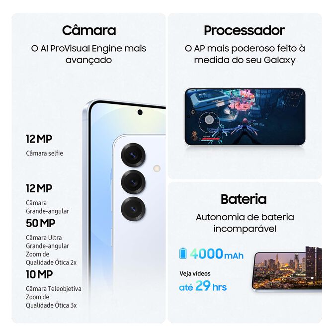 Smartphone Samsung Galaxy S25 6.2" (12 / 128GB) 120Hz Azul Hielo image number 5