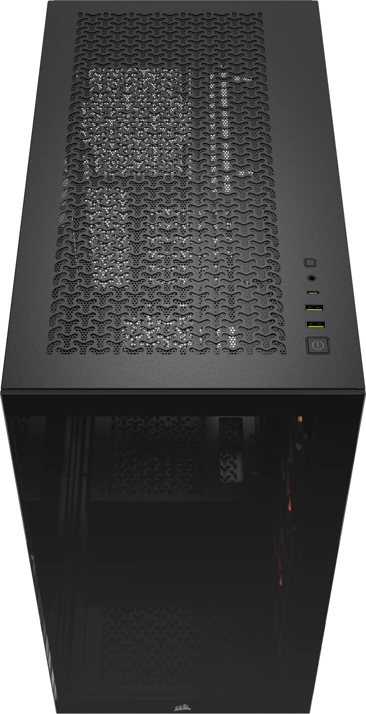 Torre ATX Corsair 3500X ARGB Negro Cristal Templado image number 1