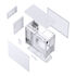 Caja ATX Jonsbo D41 MESH Vidrio Templado Blanco image number null