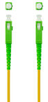 Cable de Fibra Óptica NanoCable SC/APC-SC/APC Monomodo Simplex LSZH 15 M Amarillo image number null