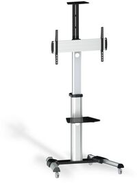 Soporte Móvel Tooq Tilt Rotação 90º Ajustable 37" a 70" Max. 50kg Negro