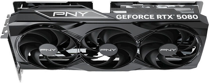 Tarjeta Gráfica PNY GeForce® RTX 5080 Gaming Triple Fan OC 16GB GDDR7 DLSS3 image number 5