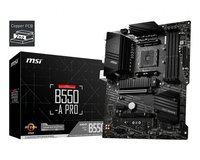 Placa Base MSI B550-A PRO&nbsp; image number 0