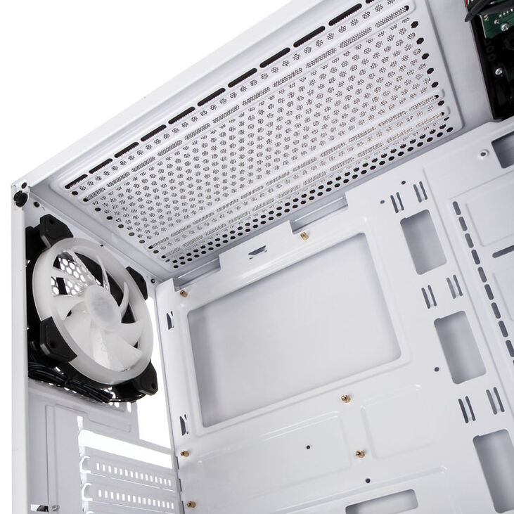 Caja E-ATX Kolink Observatory RGB Vidrio Templado Blanco image number 9