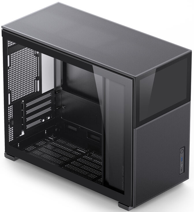 Caja Micro-ATX Jonsbo D31 MESH con Visor Vidrio Templado Negro image number 3