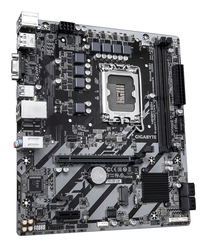 Placa Base Gigabyte H810M S2H DDR5 image number 2