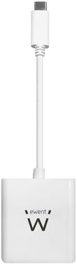 Cable Conversor Ewent USB C Macho para HDMI 4K Blanco image number null