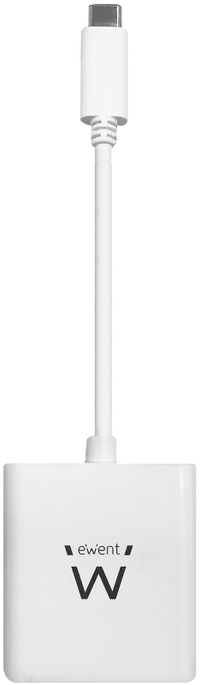 Cable Conversor Ewent USB C Macho para HDMI 4K Blanco image number 1