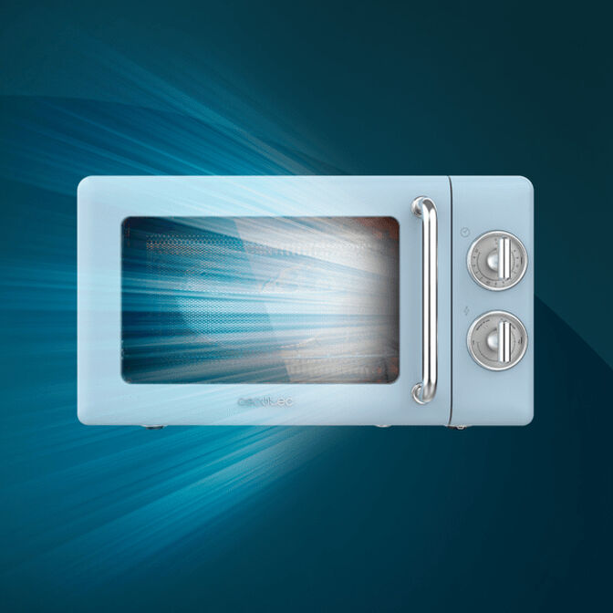 Microondas Cecotec ProClean 3110 Retro Blue image number 3