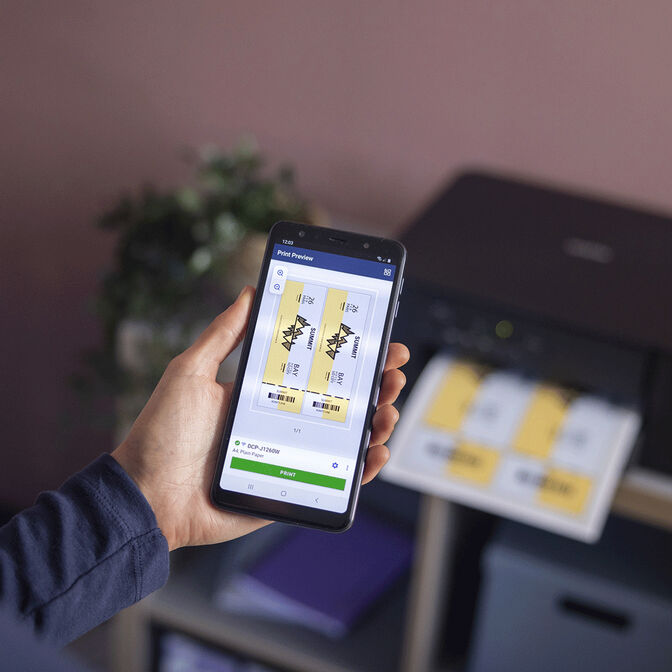 Impresora Multifunci&oacute;n de Inyecci&oacute;n de Tinta Brother DCP-J1260W WiFi image number 4