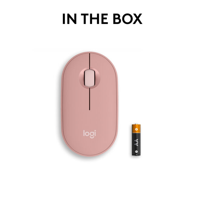 Rat&oacute;n Logitech Pebble 2 M350s Bluetooth Rosa image number 24