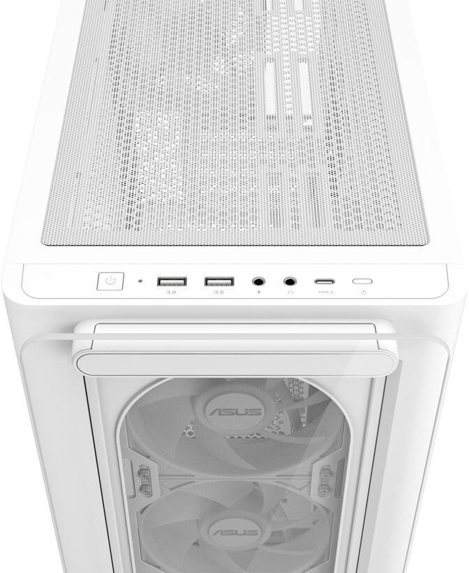 Torre Micro-ATX Asus A23 Plus ARGB Blanco image number 11