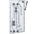 Phanteks Glacier EZ-Fit DIS-NV5 Distro Plate 16mm EZ-Fit Negro para Phanteks NV5 image number null