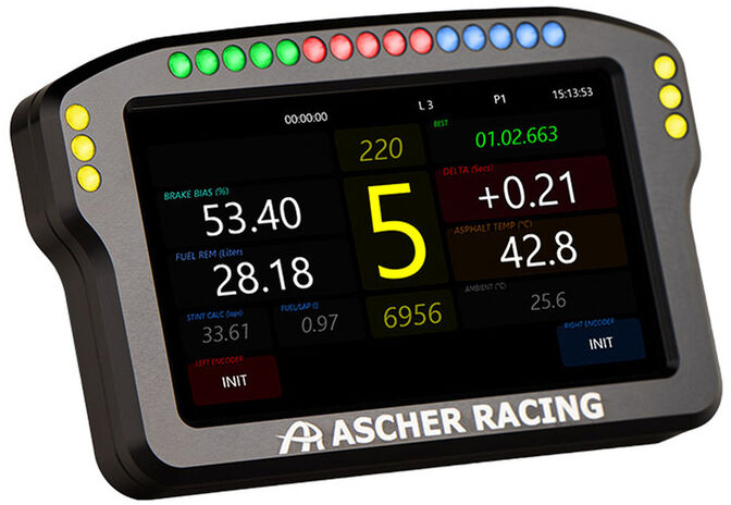Dashboard 5" Ascher Racing image number 2