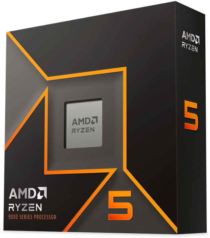 Procesador AMD Ryzen 5 9600X 6-Core (3.9GHz-5.4GHz) 32MB AM5 image number 0