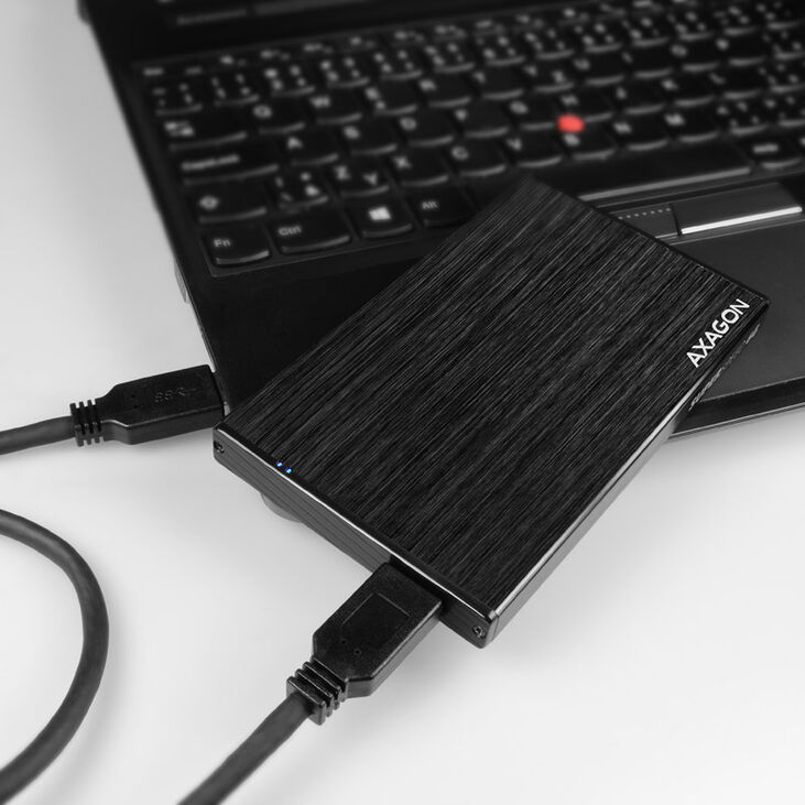 Caja Externo AXAGON EE25-XA6 para SSD/HDD 2.5" USB3.0, SATA 6G, Aluminio image number 1