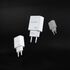 Cargador Nanocable USB-C/PD + USB-A/QC 20W Blanco image number null