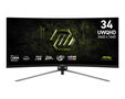 Monitor MSI 34" MAG 345CQR E20 VA UWQHD 21:9 Curvo 200Hz FreeSync Premium HDR (1ms) image number null