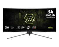 Monitor MSI 34" MAG 345CQR E20 VA UWQHD 21:9 Curvo 200Hz FreeSync Premium HDR (1ms)