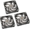 Ventilador Phanteks T30 PWM Negro Pack 3 - 120mm