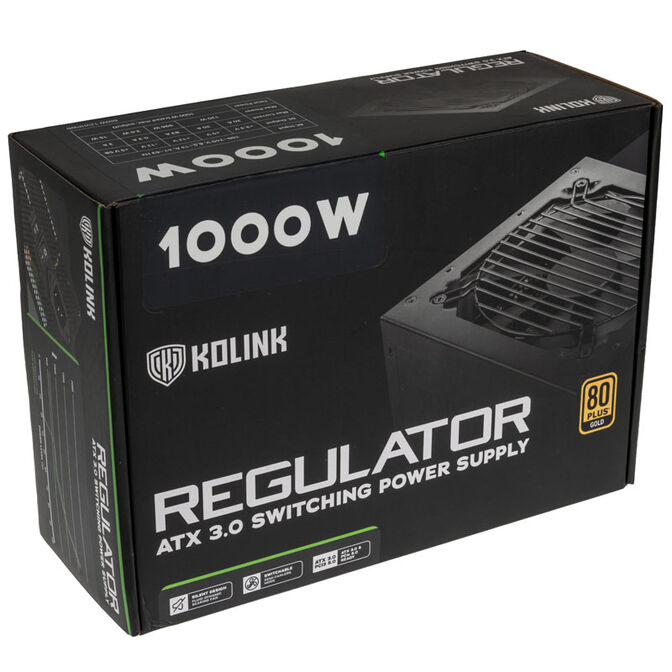 Fuente Kolink KL-R1000FG PSU. Gen5. Gold image number 7