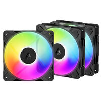 Ventilador Arctic P12 PRO Reverse PWM PST ARGB 120mm (Pack 3) - Negro