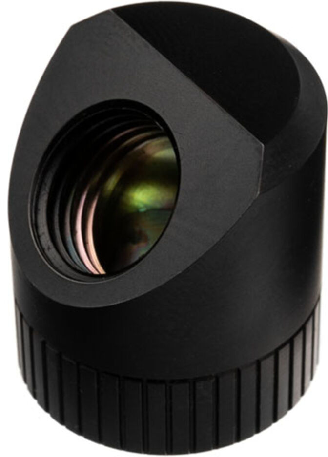 Conector Giratorio EKWB Quantum Torque G1/4 45&ordm; Macho / Hembra Negro image number 2