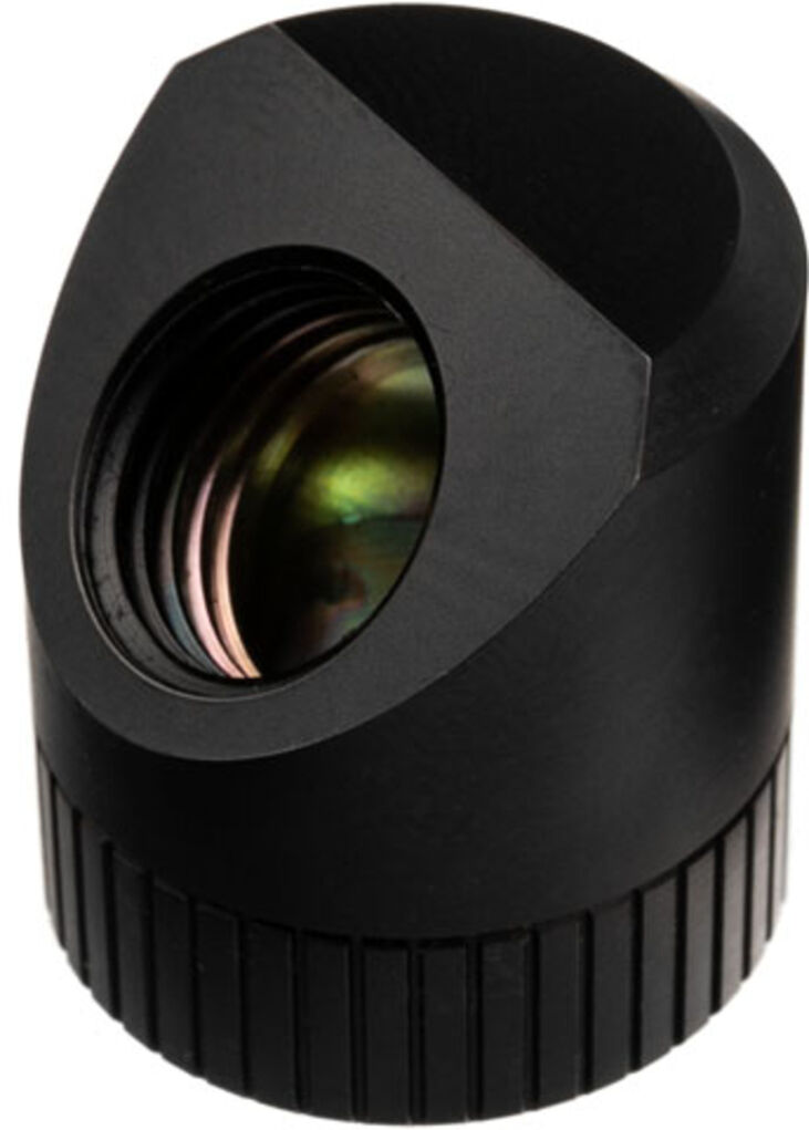 Conector Giratorio EKWB Quantum Torque G1/4 45º Macho / Hembra Negro image number 2