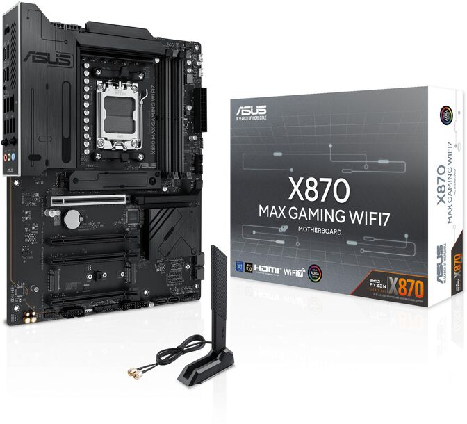 Placa Base Asus X870 MAX Gaming WiFi image number 1