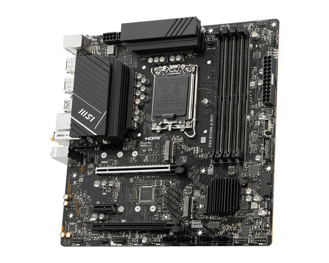 Placa Base MSI PRO B760M-A WiFi image number 2