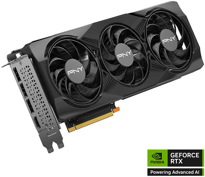 Tarjeta Gr&aacute;fica PNY GeForce&reg; RTX 5070 Gaming Triple Fan OC 12GB GDDR7 DLSS4 image number 1
