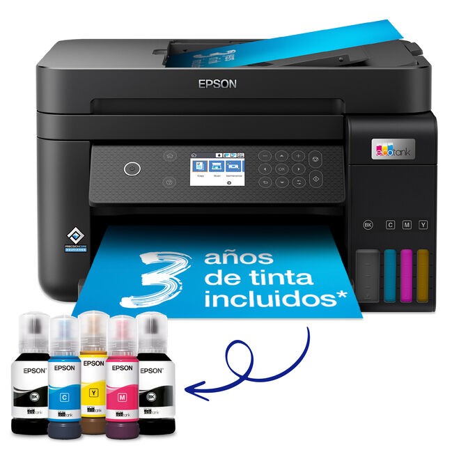 Multifuncional Epson EcoTank ET-3850 Wi-Fi image number 25