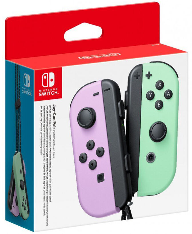 Mando Nintendo Joy-Con (set Izq/Der) Morado / Verde image number 1