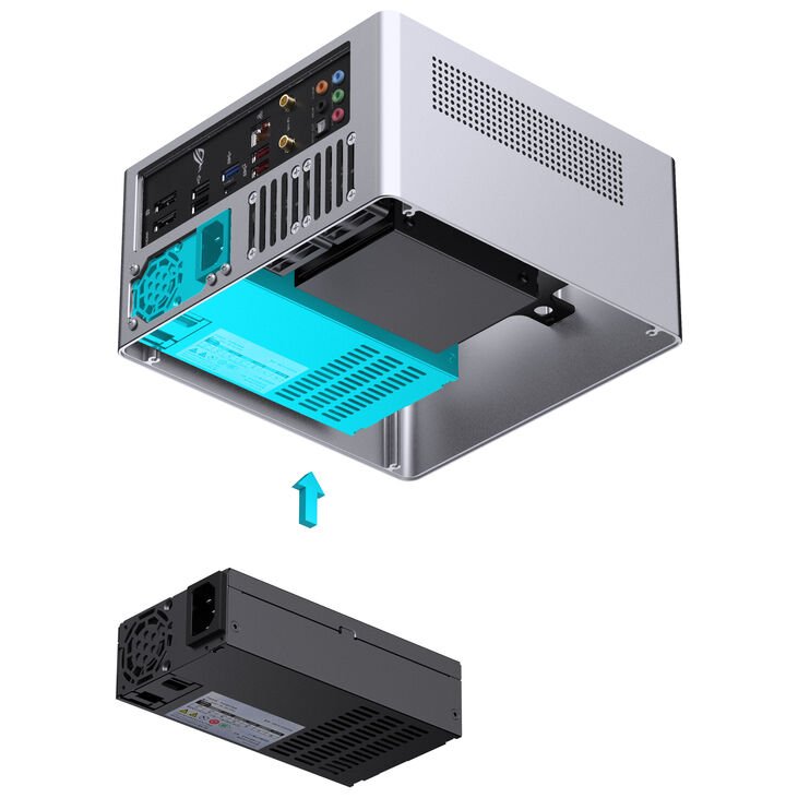Caja Mini-ITX Jonsbo N10 Gris image number 14