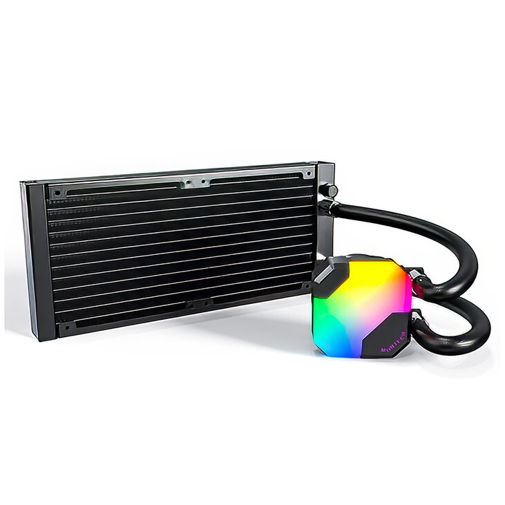 Water Cooler CPU Montech HyperFlow ARGB 240mm Negro image number 2