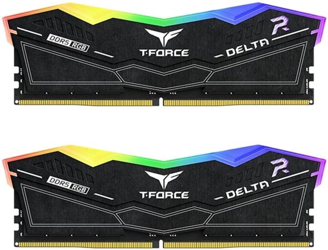 Team Group Kit 96GB (2 x 48GB) DDR5 6800MHz Delta RGB Negro CL36 image number 0