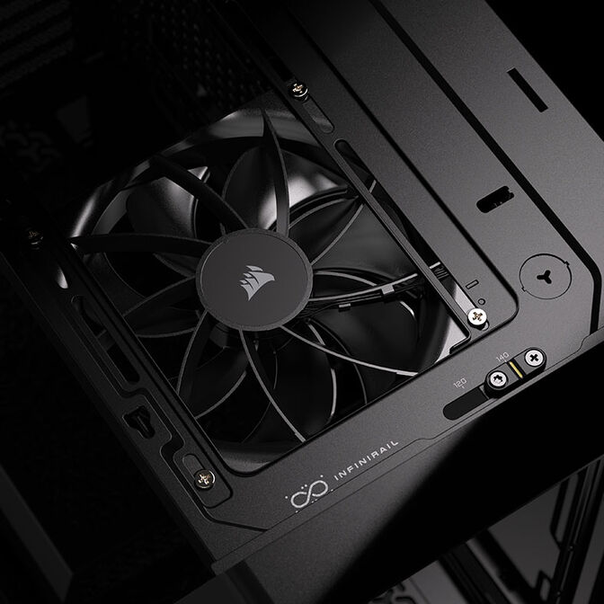 Torre E-ATX Corsair WARTHOG RS Perfomance Negro Cristal Templado image number 32
