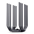 Ventilador CPU Jonsbo CC90 Dual Tower con Display Negro - 2x 130mm image number null