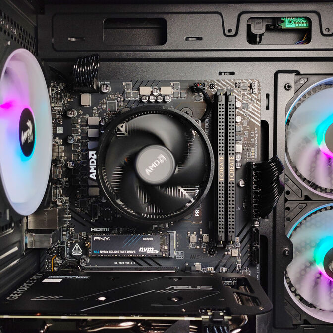 Ordenador King Mod Limited-PC Ryzen 5 7500F 32GB DDR5 1TB RTX 4060 WiFi W11 image number 5