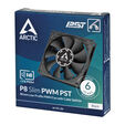 Ventoinha Arctic P8 Slim PWM PST 80mm - Negro image number null